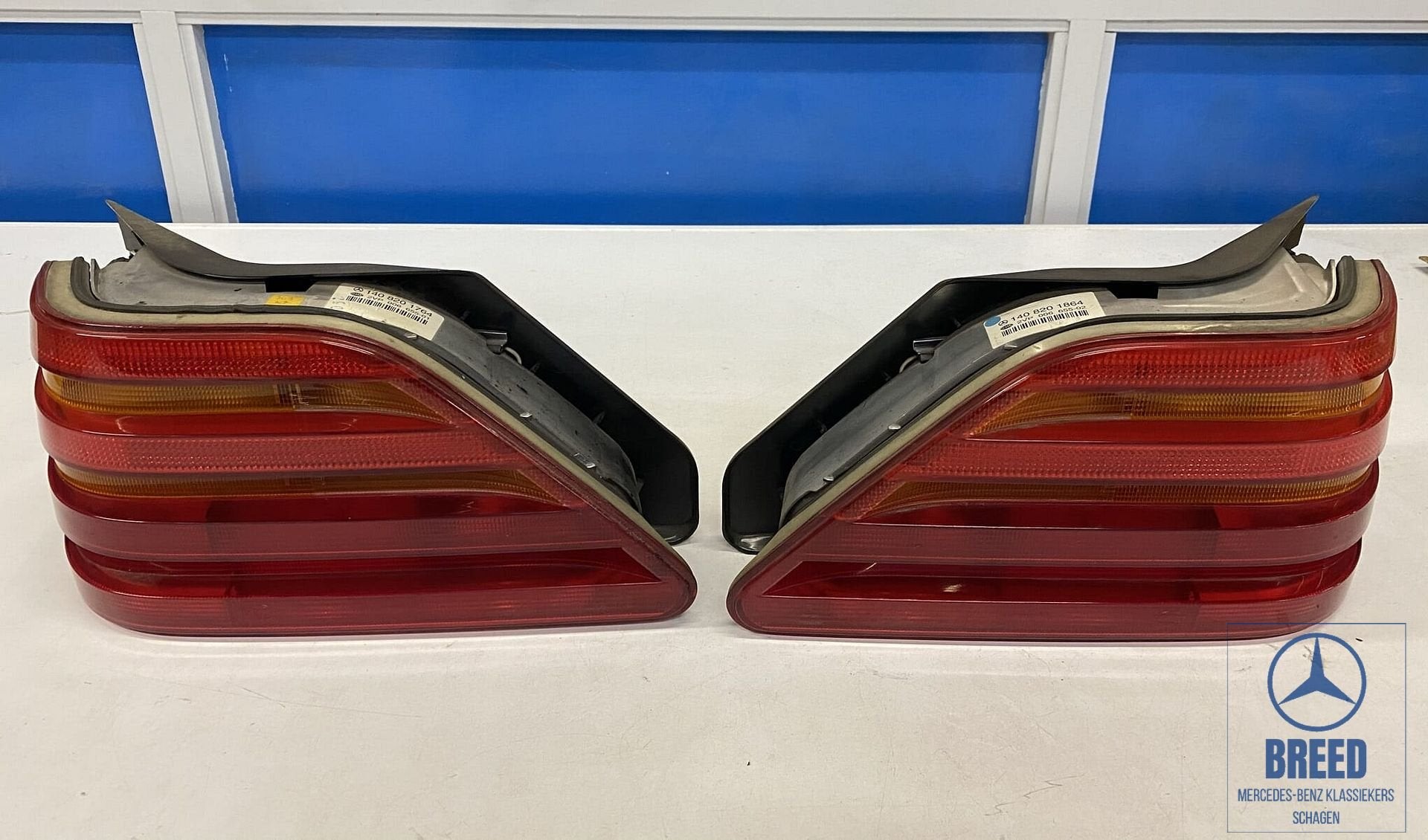 Set achterlichten L+R voor Mercedes-Benz W140 coupé C140, Auto-onderdelen, Verlichting, Gebruikt, -, Ophalen of Verzenden, -