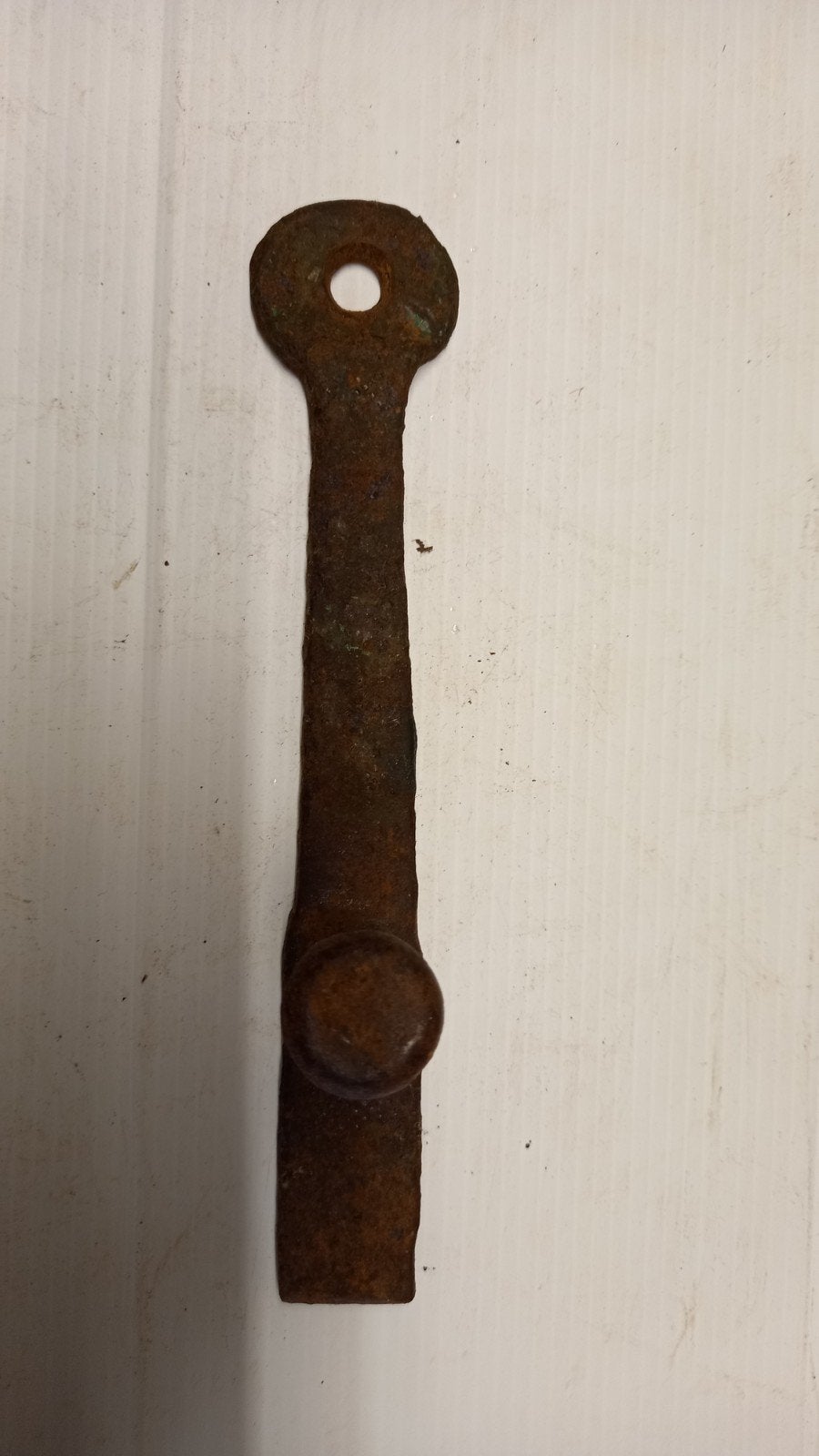 antiek hand gesmeed valslot, Ophalen of Verzenden