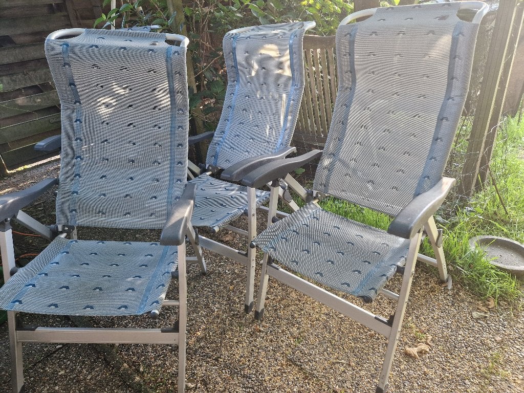 Human Nature (ANWB) campingstoelen, verstelbaar, gebruikt, Tuin en Terras, Ophalen of Verzenden, Gebruikt