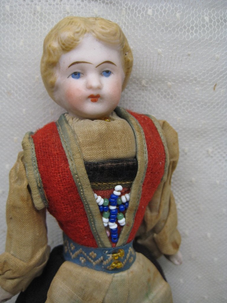 ANTIEK POPJE, Antiek en Kunst, Antiek | Speelgoed, Ophalen of Verzenden