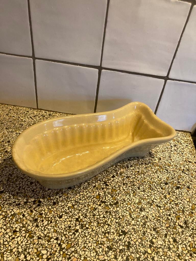Oude puddingvorm vis, Antiek en Kunst, Curiosa en Brocante, Ophalen of Verzenden