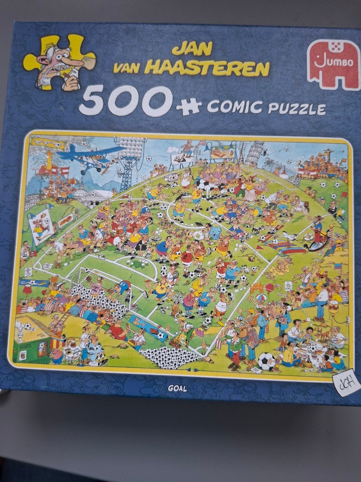 Jan van Haasteren Comic Puzzel - Goal (500 stukjes), Hobby en Vrije tijd, Ophalen, Minder dan 500 stukjes, Gebruikt, Legpuzzel