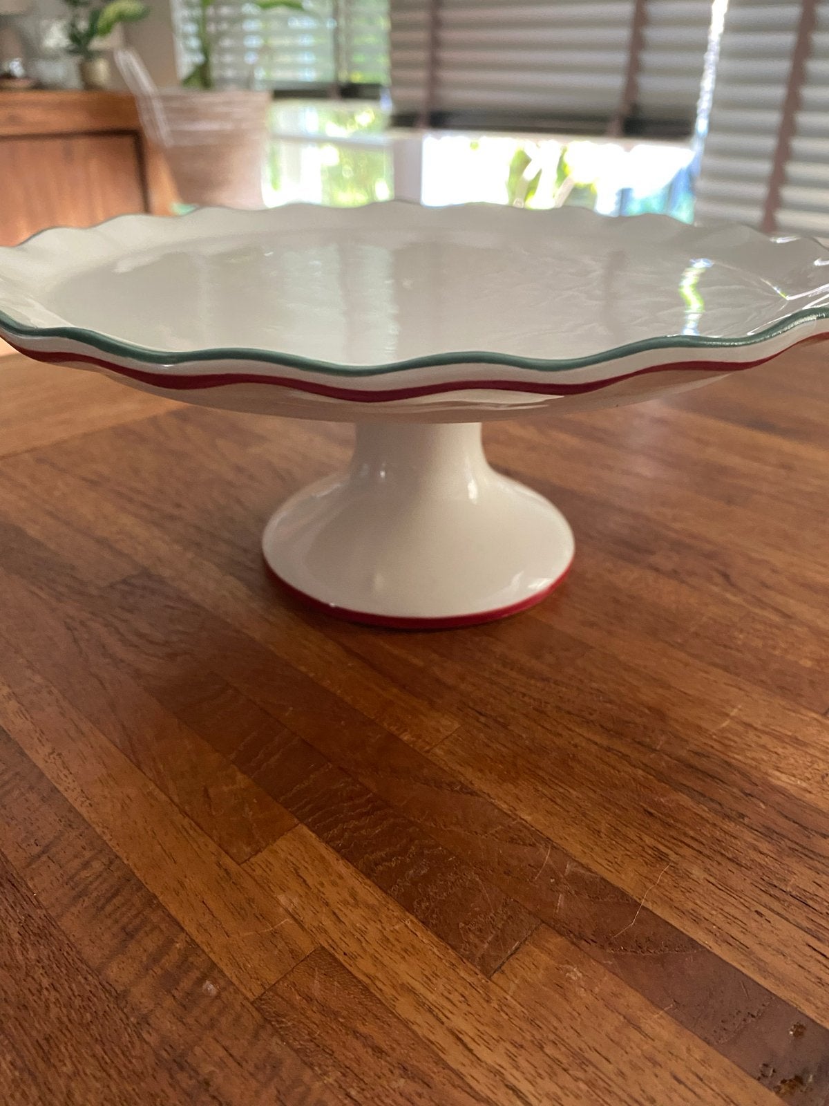 Zara Home Taartplateau - Keramiek - Zo goed als nieuw, Huis en Inrichting, Keuken | Servies, Overige merken, Overige typen, Ophalen of Verzenden