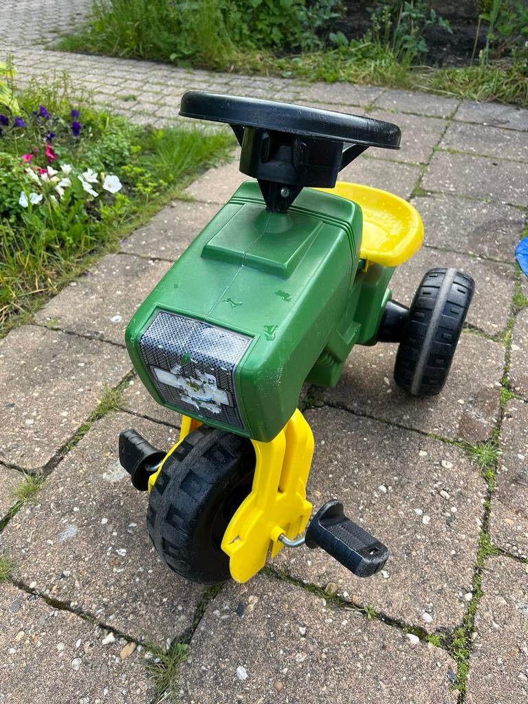 John Deere traptractor met muziekfunctie, Kinderen en Baby's, Speelgoed | Buiten | Skelters, Ophalen of Verzenden, Zo goed als nieuw