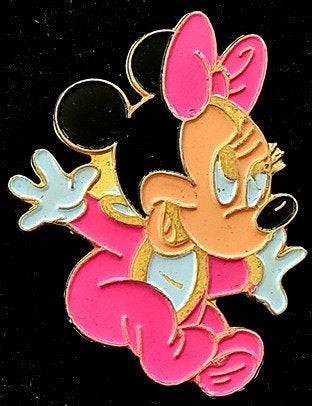 Minnie Mouse baby pin, Verzamelen, Verzenden, Nieuw, Figuurtje, Speldje of Pin