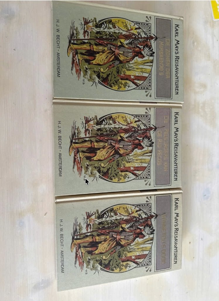 Karl May's Reisavonturen - 3 delen, Boeken, Ophalen of Verzenden, Zo goed als nieuw, Karl May