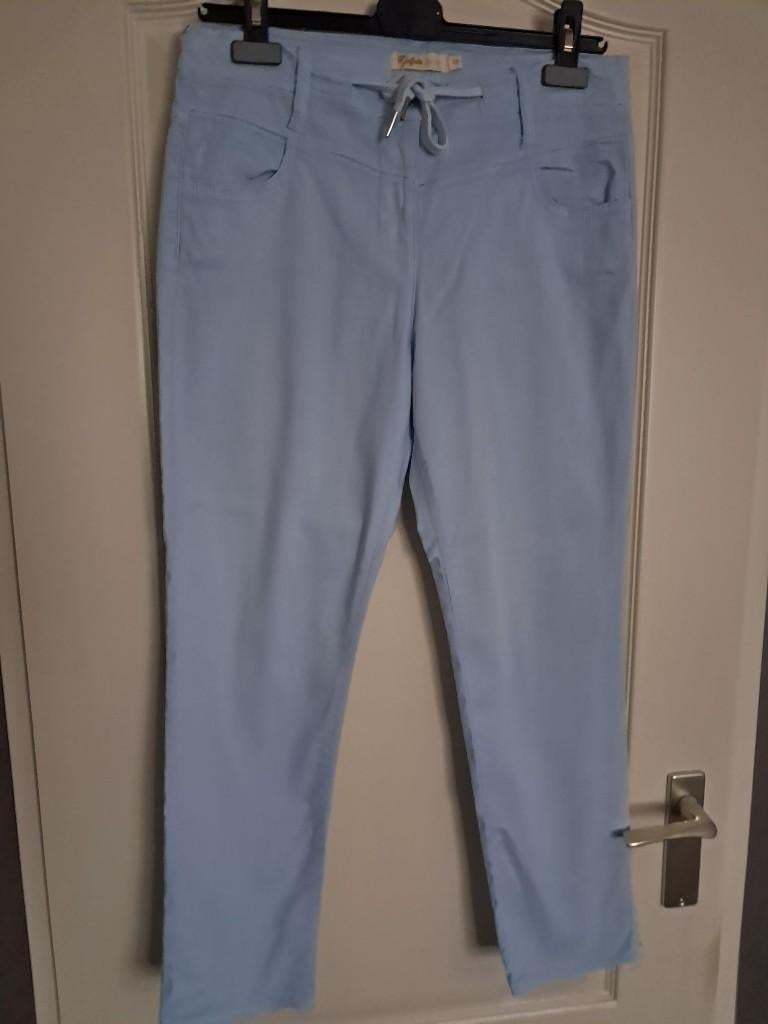 Broek Gafair Maat : 38 Kleur : licht Blauw, Kleding | Dames, Broeken en Pantalons, Maat 38/40 (M), Nieuw, Ophalen of Verzenden