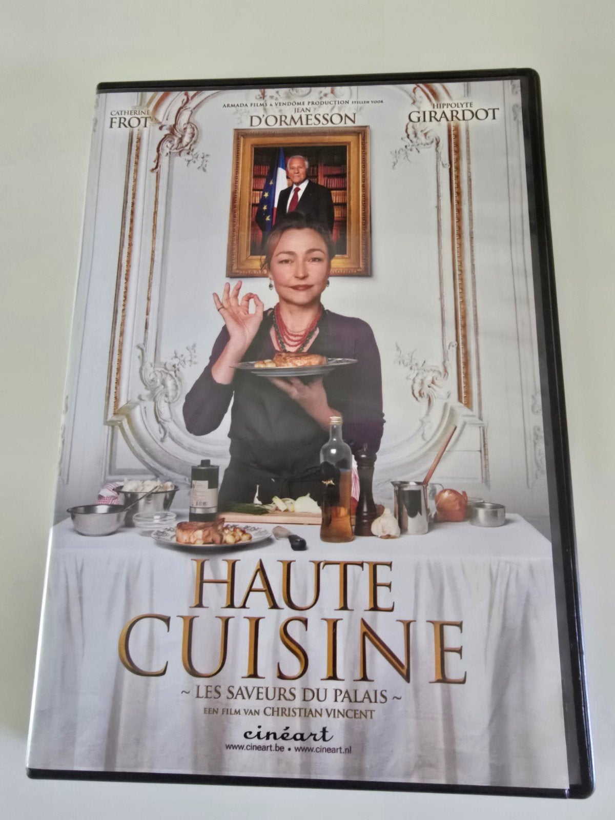 Dvd haute cuisine - cineart, Ophalen of Verzenden, Zo goed als nieuw, Frankrijk, Nederlands
