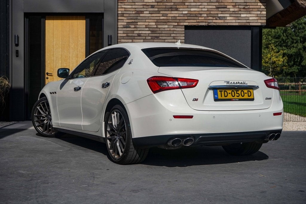 Maserati Ghibli 3.0 S Q4 V6 Bi-turbo 411PK (bj 2014), Automaat, Euro 5, Gebruikt, Met garantie (alle)