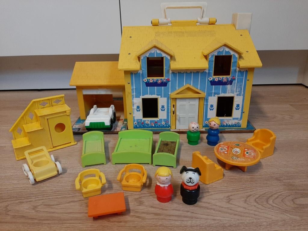 Fisher price huis, Ophalen of Verzenden, Speelset