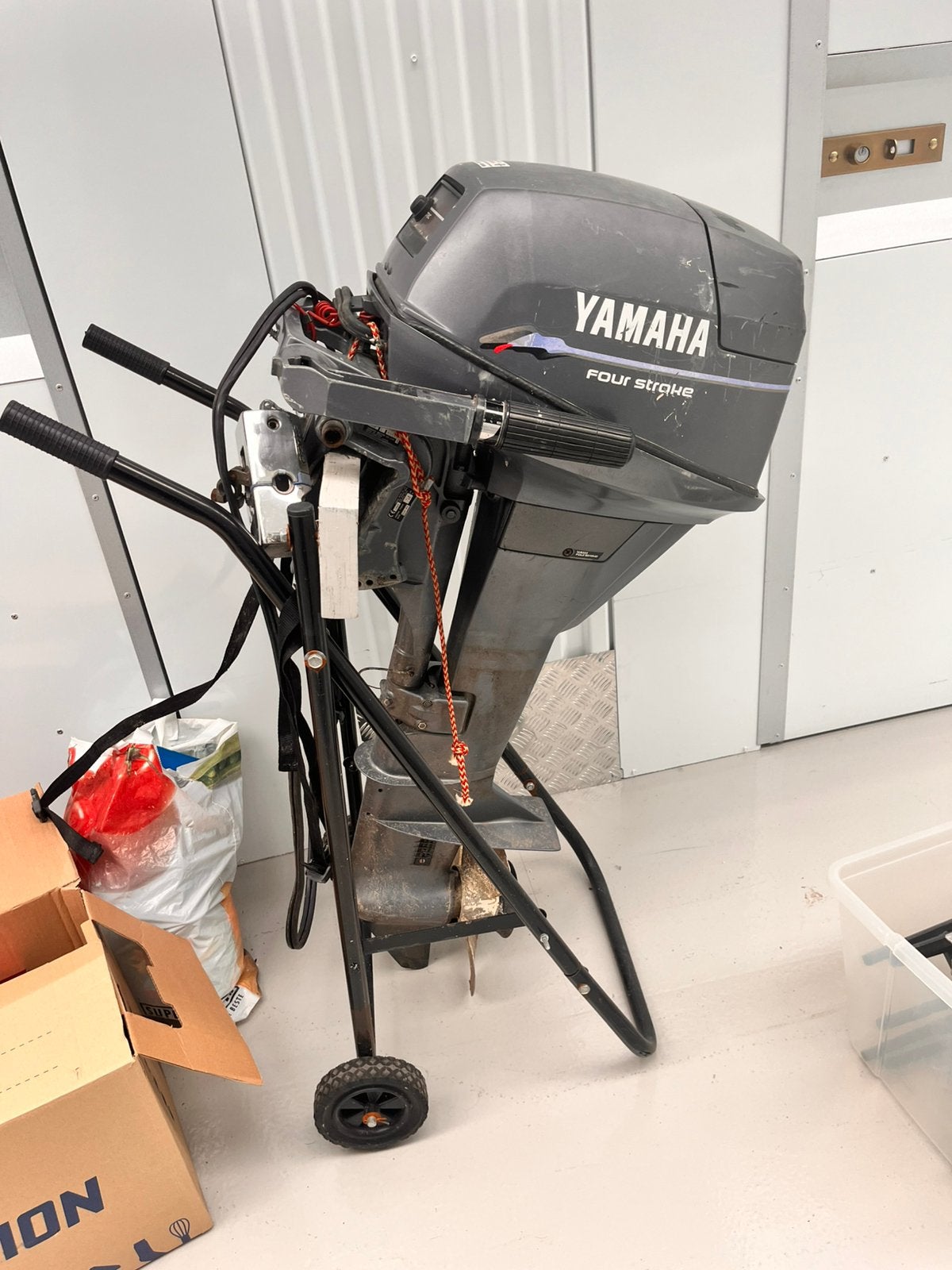 9.9 four stroke yamaha werk schoef, Watersport en Boten, Ophalen of Verzenden, Gebruikt