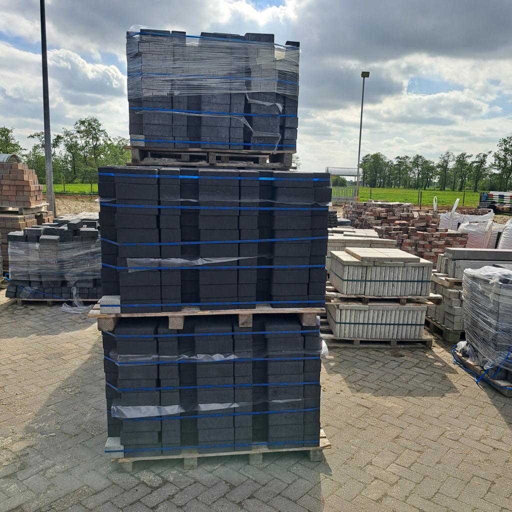 Betonklinker 8cm antraciet, Ophalen of Verzenden, Nieuw, Beton, Klinkers