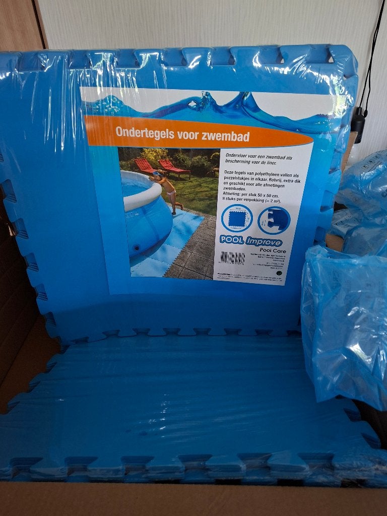 zwembad onderplaten in verpakking, Ophalen, Minder dan 80 cm, Opblaaszwembad, Nieuw