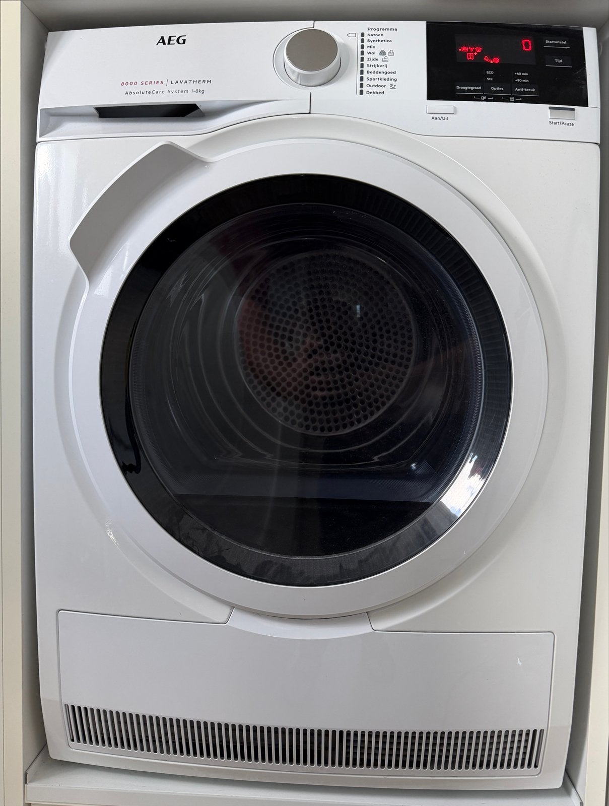 AEG warmtepompdroger 8 kg – 8000 serie AbsoluteCare
