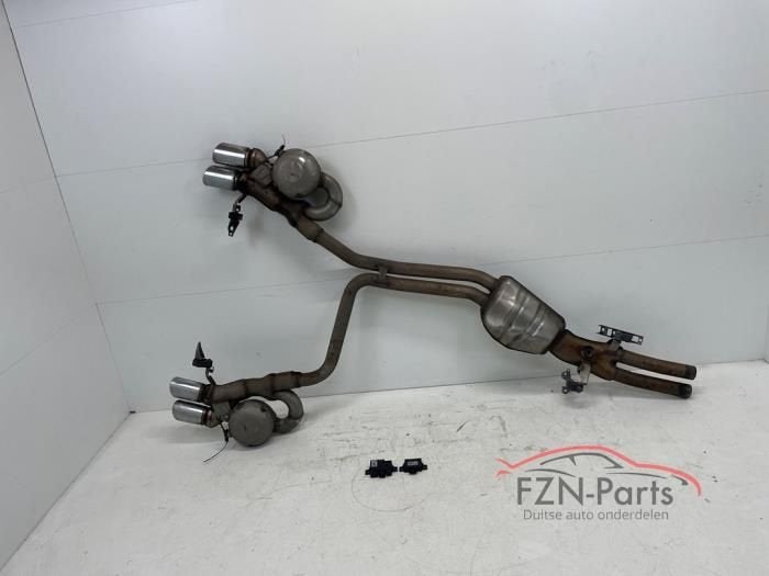 AUDI Q5 SQ5 8R Uitlaat compleet Acive Sound Met Module, Ophalen of Verzenden, Gebruikt