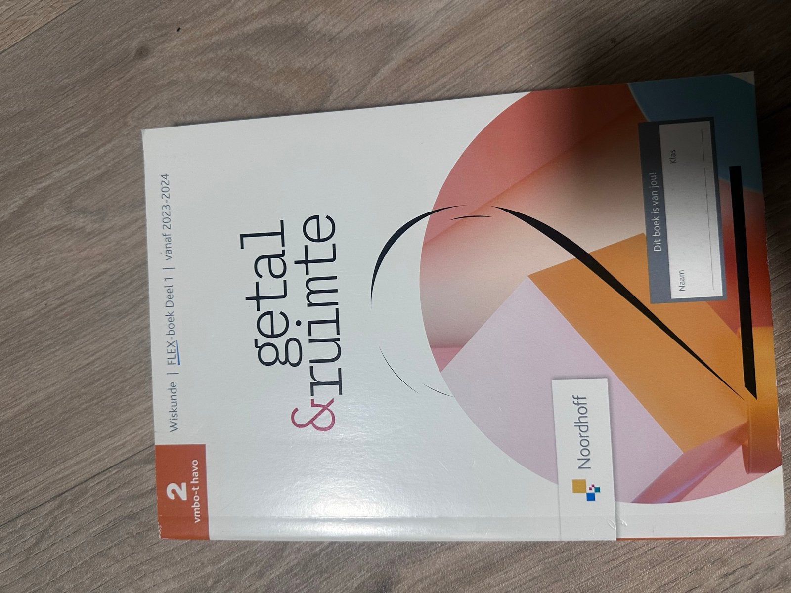 Getal & Ruimte Wiskunde FLEX-boek Deel 1 vmbo-t havo 2, Boeken, Ophalen of Verzenden, Nieuw, HAVO, Wiskunde A