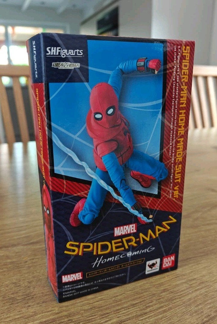 SHFiguarts Bandai Spider-Man Homecoming Homemade Suit S.H. F, Ophalen of Verzenden, Zo goed als nieuw