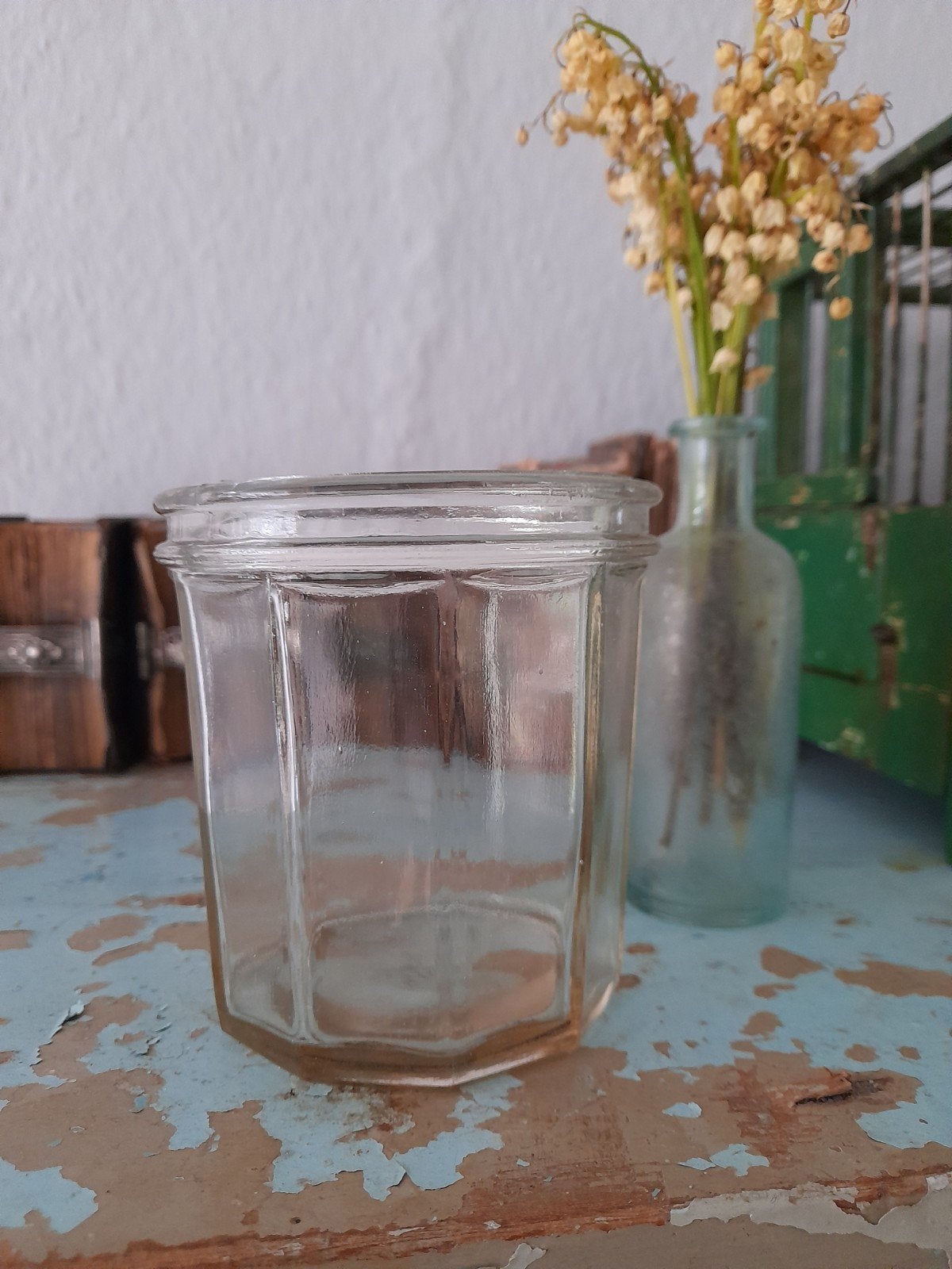 Antieke franse confiture pot jampot, Ophalen of Verzenden