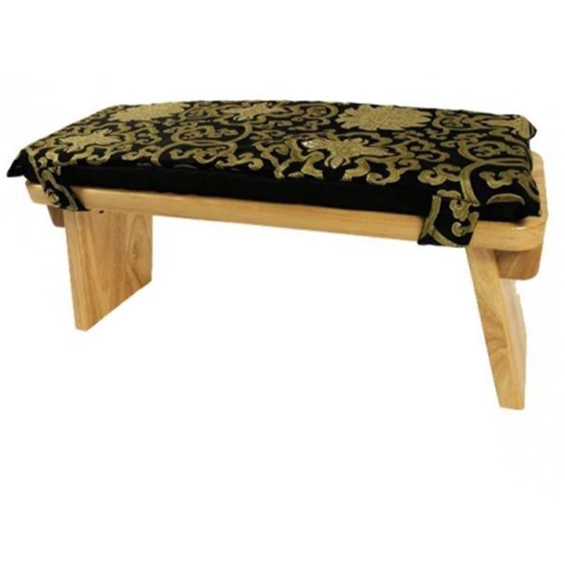 Meditatiebankjes met kussen - Zeer goede staat, Huis en Inrichting, Stoelen, Bruin, Ophalen of Verzenden, Zo goed als nieuw, Eén