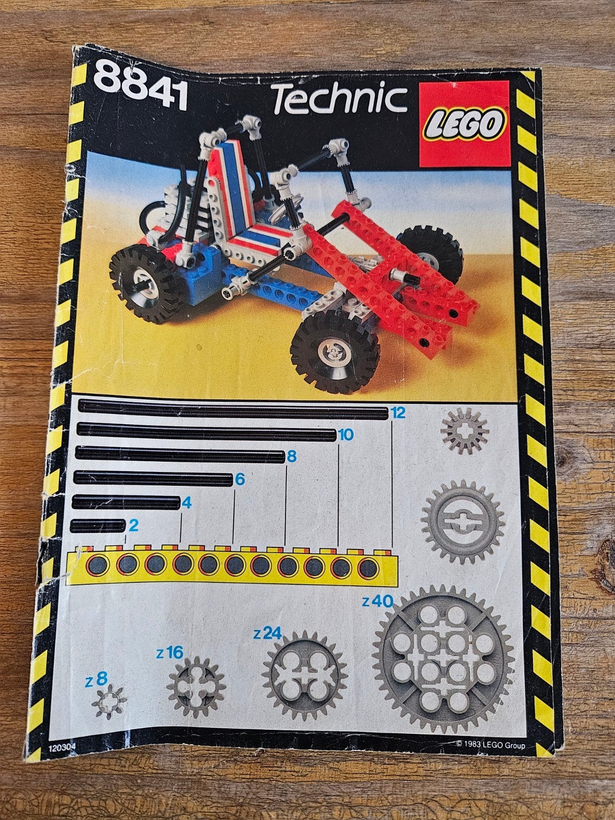 LEGO | 8841 | Vintage (1983) | Technic Dune Buggy | Compleet, Gebruikt, Lego, Compleet, Ophalen of Verzenden