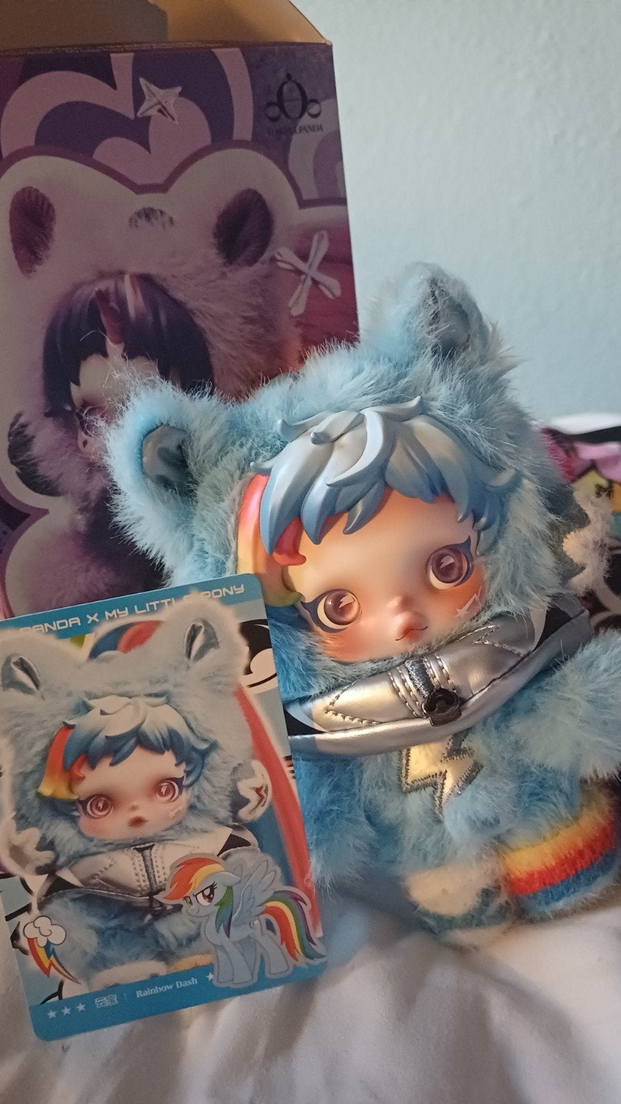 Skullpanda Rainbow Dash (Pop Mart) (My Little Pony), Ophalen of Verzenden, Nieuw