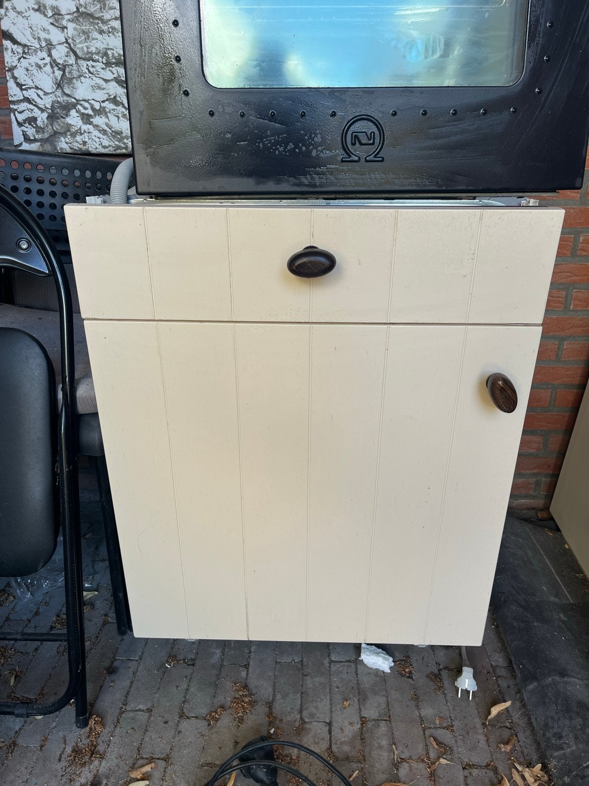 Bosch vaatwasser met frontpaneel, Witgoed en Apparatuur, Ophalen, Gebruikt, 60 cm of meer, Eco programma