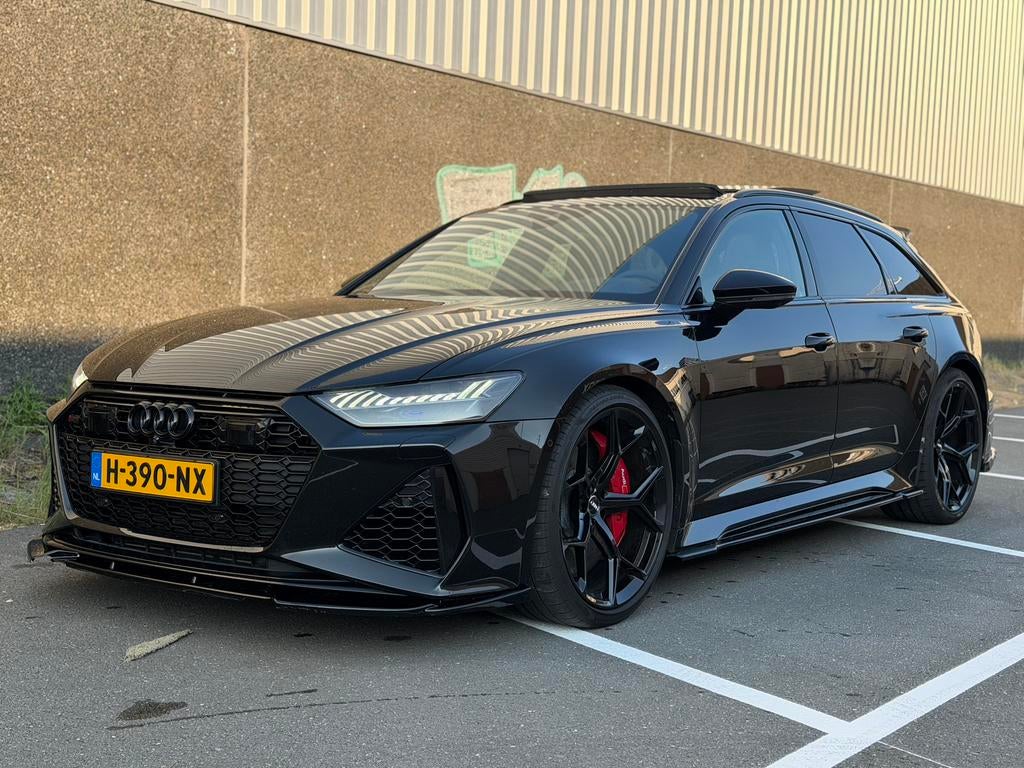 Audi A6 RS6 Tfsi Quattro 600pk Tiptronic 2019 Zwart, Auto's, Automaat, 8 cilinders, 600 pk, Zwart