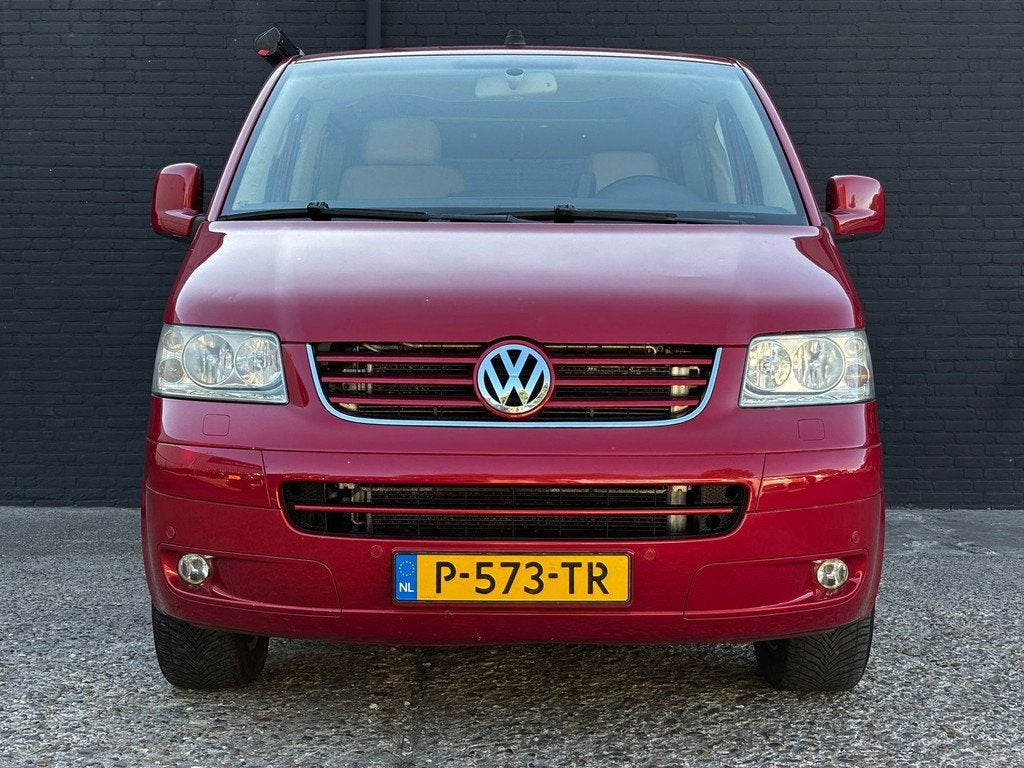 Volkswagen MULTIVAN 2.5TDI 128 KW CAMPER |7 PERSOONS |HEFDAK, Auto's, Volkswagen, Automaat, Gebruikt, Beige, Overige carrosserieën