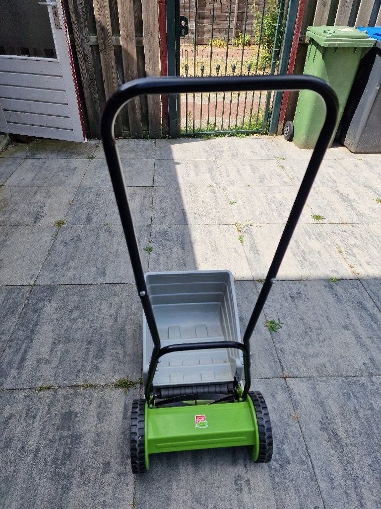 Central Park handgrasmaaier met opvangbak, Tuin en Terras, Grasmaaiers, Ophalen, Gebruikt, Central Park, Handgrasmaaier