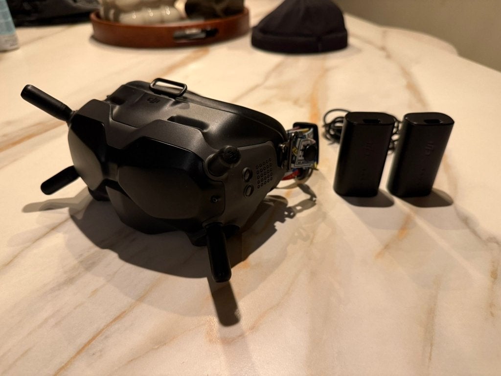 DJI FPV goggles v2, Cameradrone, Extra accu('s), Ophalen of Verzenden, Zo goed als nieuw
