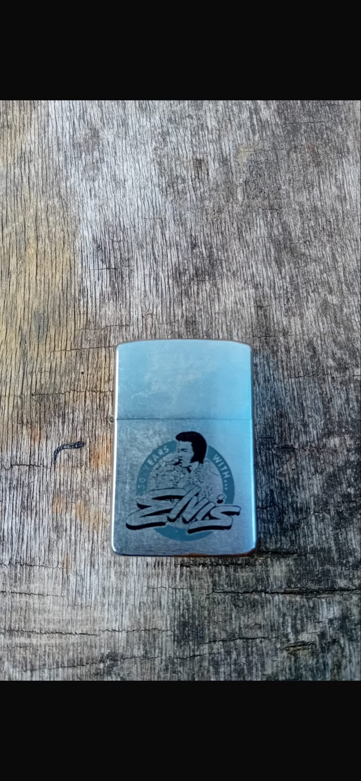 Zippo aansteker met Elvis Presley opdruk, Ophalen of Verzenden, Gebruikt, Aansteker