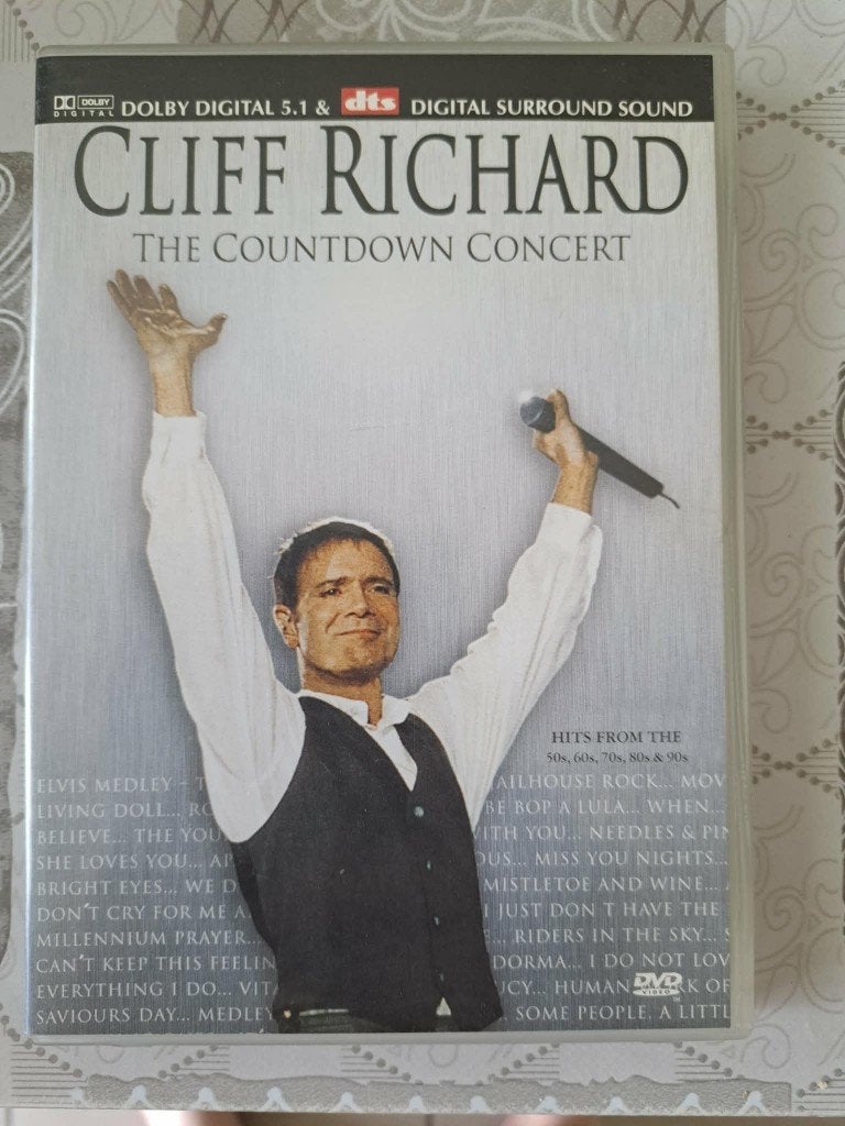 cliff richard  the countdown concert, Alle leeftijden, Ophalen of Verzenden, Zo goed als nieuw