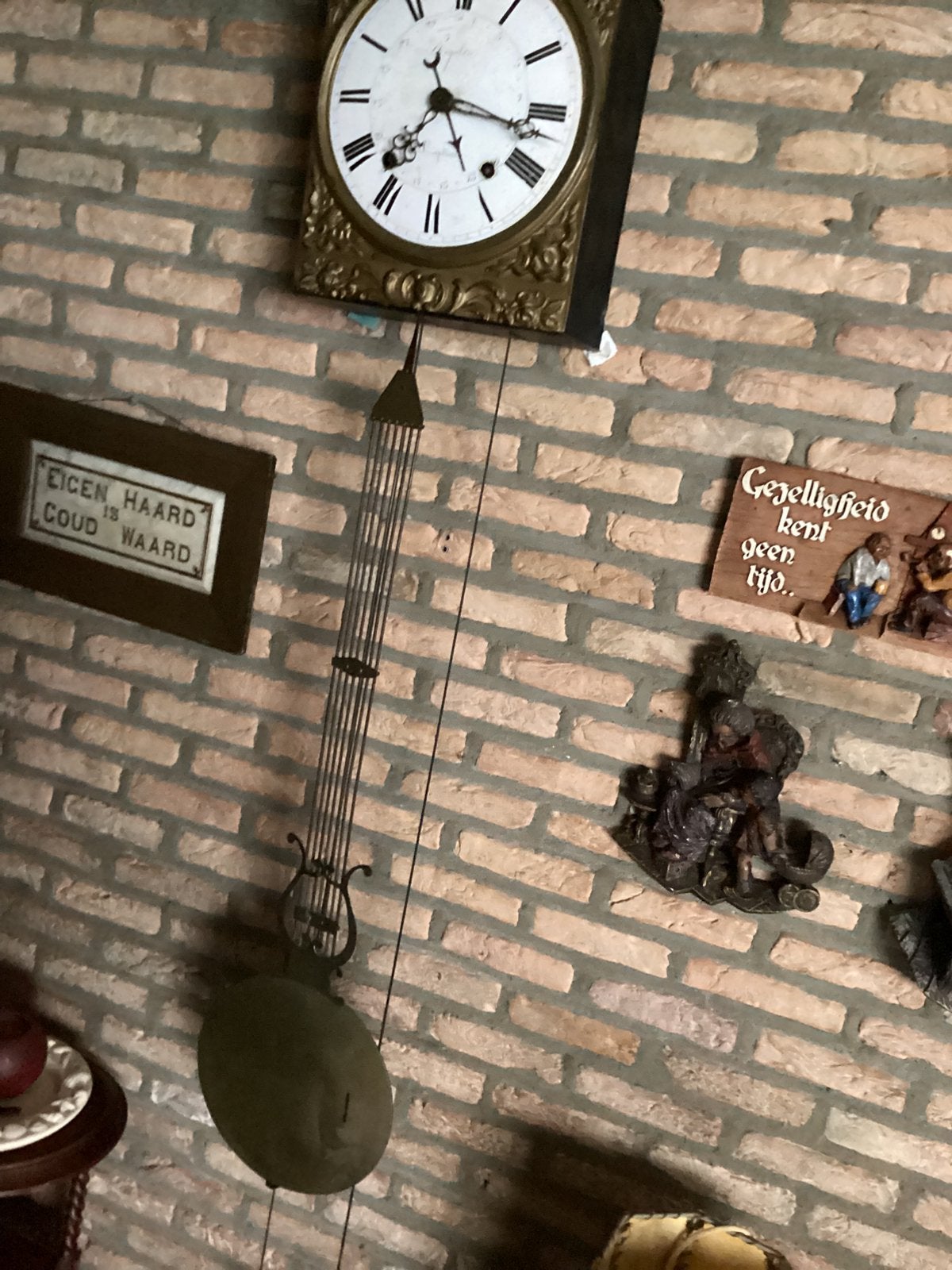 Klok antiek, Ophalen