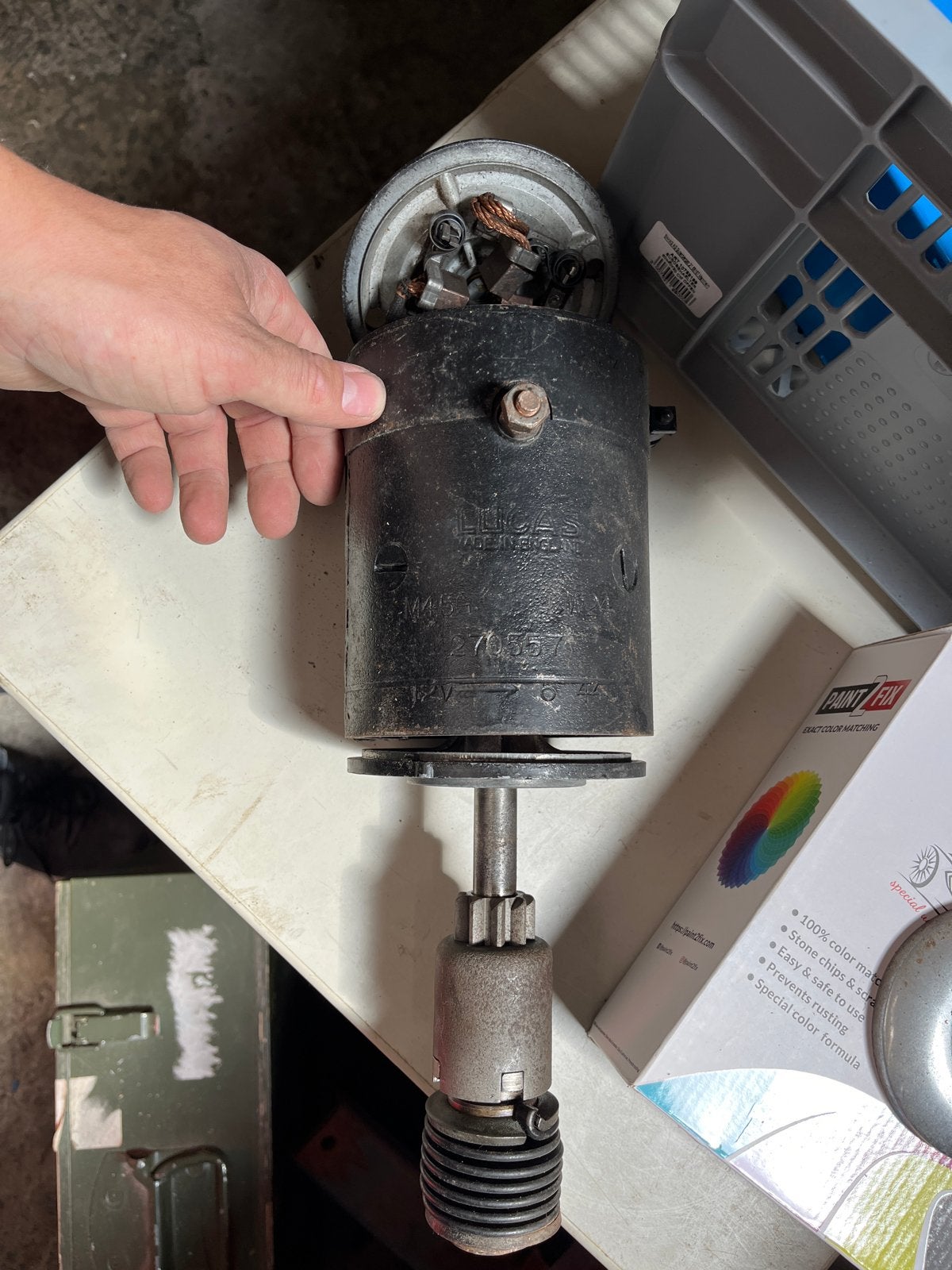 Ford Flathead Startmotor Lucas WW2 1944, Auto-onderdelen, Ophalen of Verzenden, Gebruikt, Ford