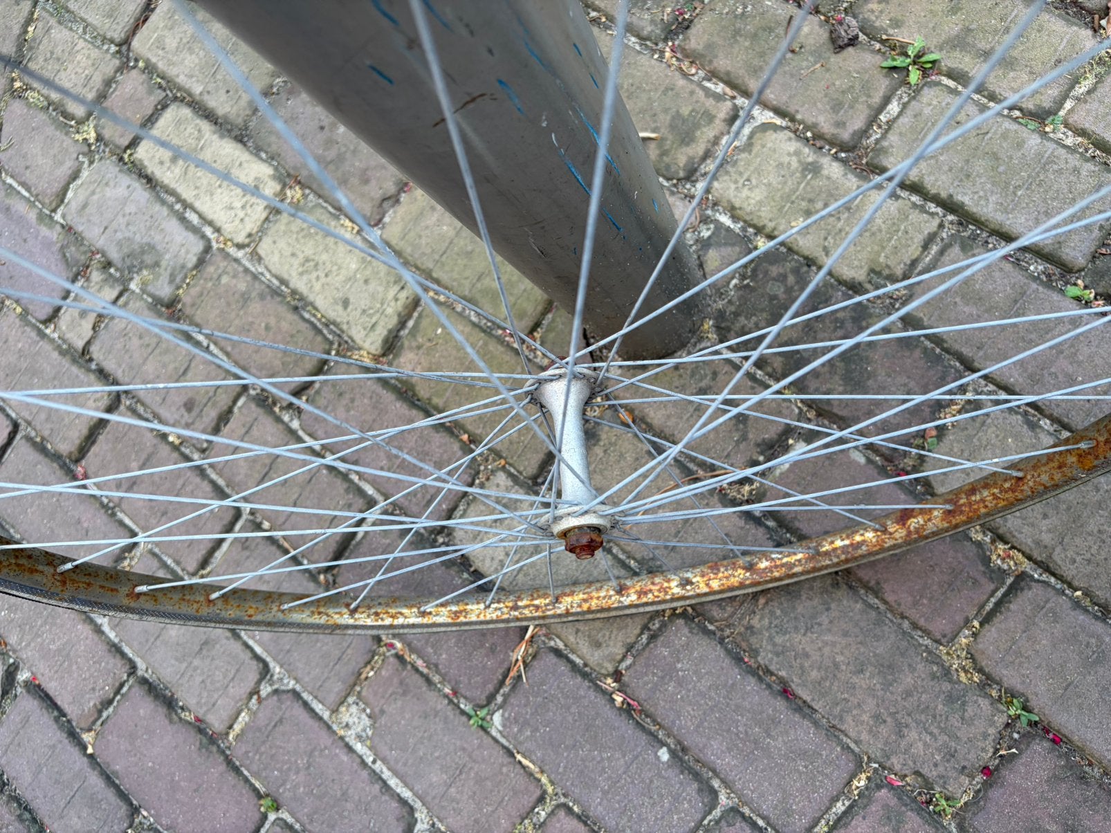 Wielen vintage racefiets, Fietsen en Brommers, Ophalen, Gebruikt, Racefiets