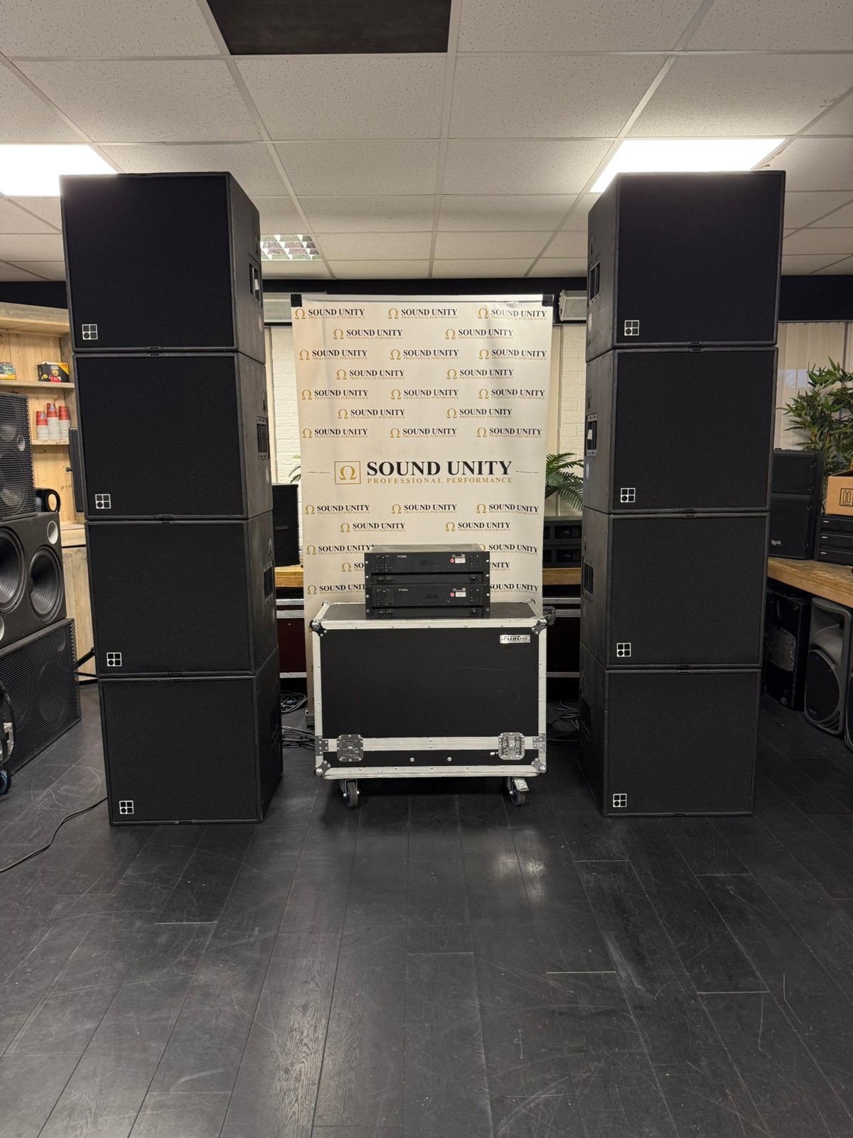 d&b Audiotechnik - C4 System - P1200L, Ophalen, Zo goed als nieuw, Overige merken