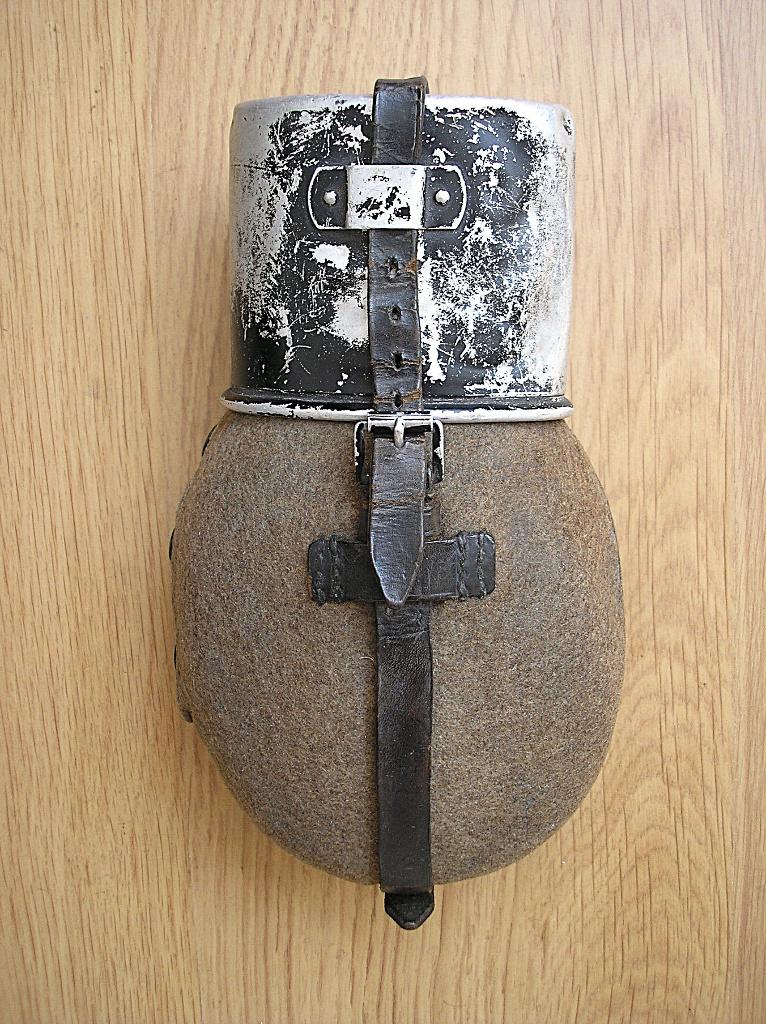 Veldfles Duits WOII (Feldflasche m31), Ophalen of Verzenden, Duitsland, Overige typen