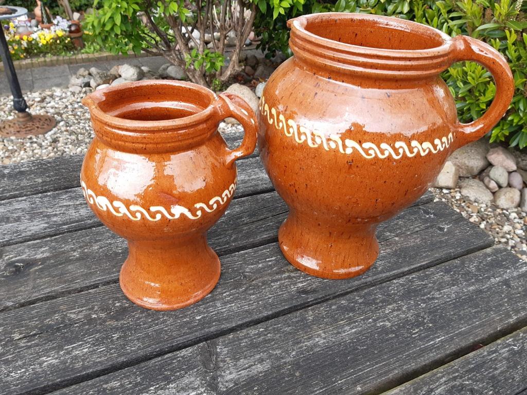 Antieke Workumer aardewerk Schenkkannen 2 stuks, Ophalen of Verzenden