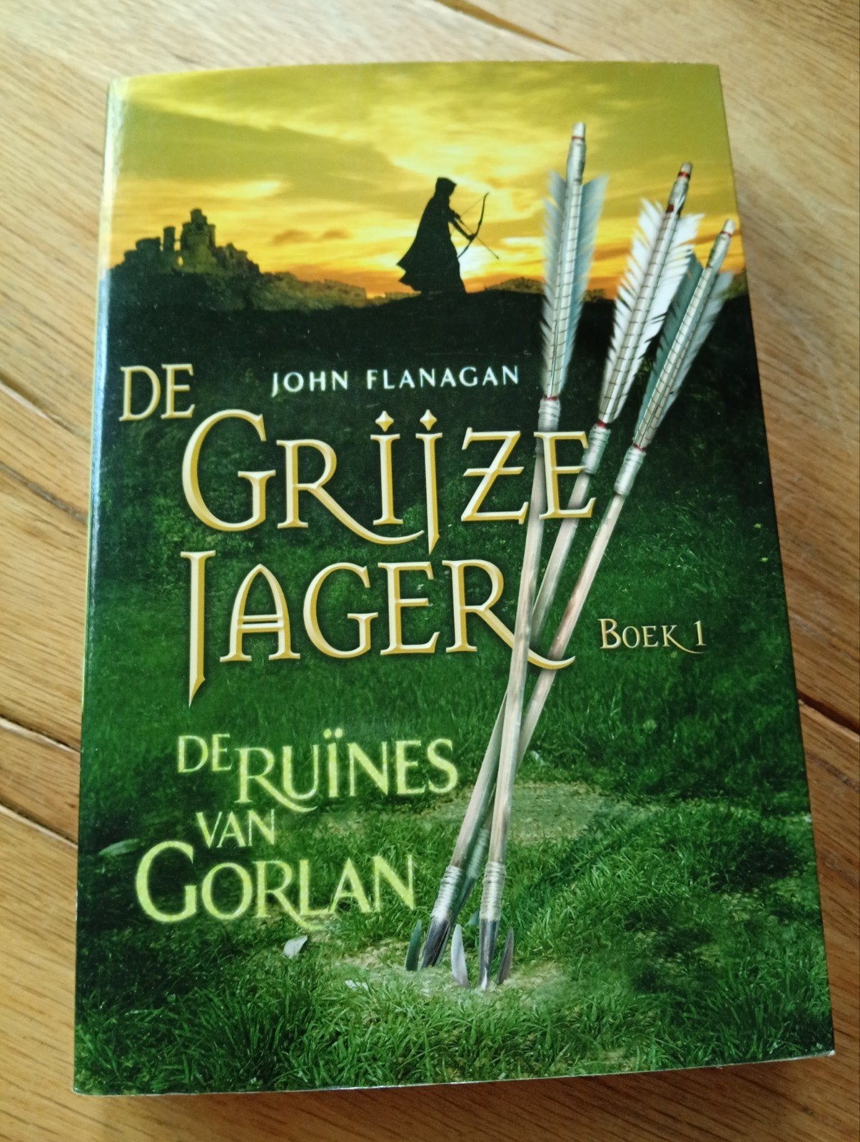 De Grijze Jager Boek 1: De Ruïnes van Gorlan - John Flanagan, Boeken, Ophalen of Verzenden, Gelezen, John Flanagan