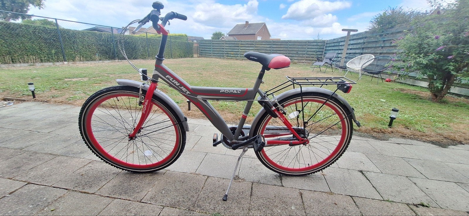Jongensfiets 24 inch, Terugtraprem, Popal funjet, Ophalen of Verzenden, Handrem