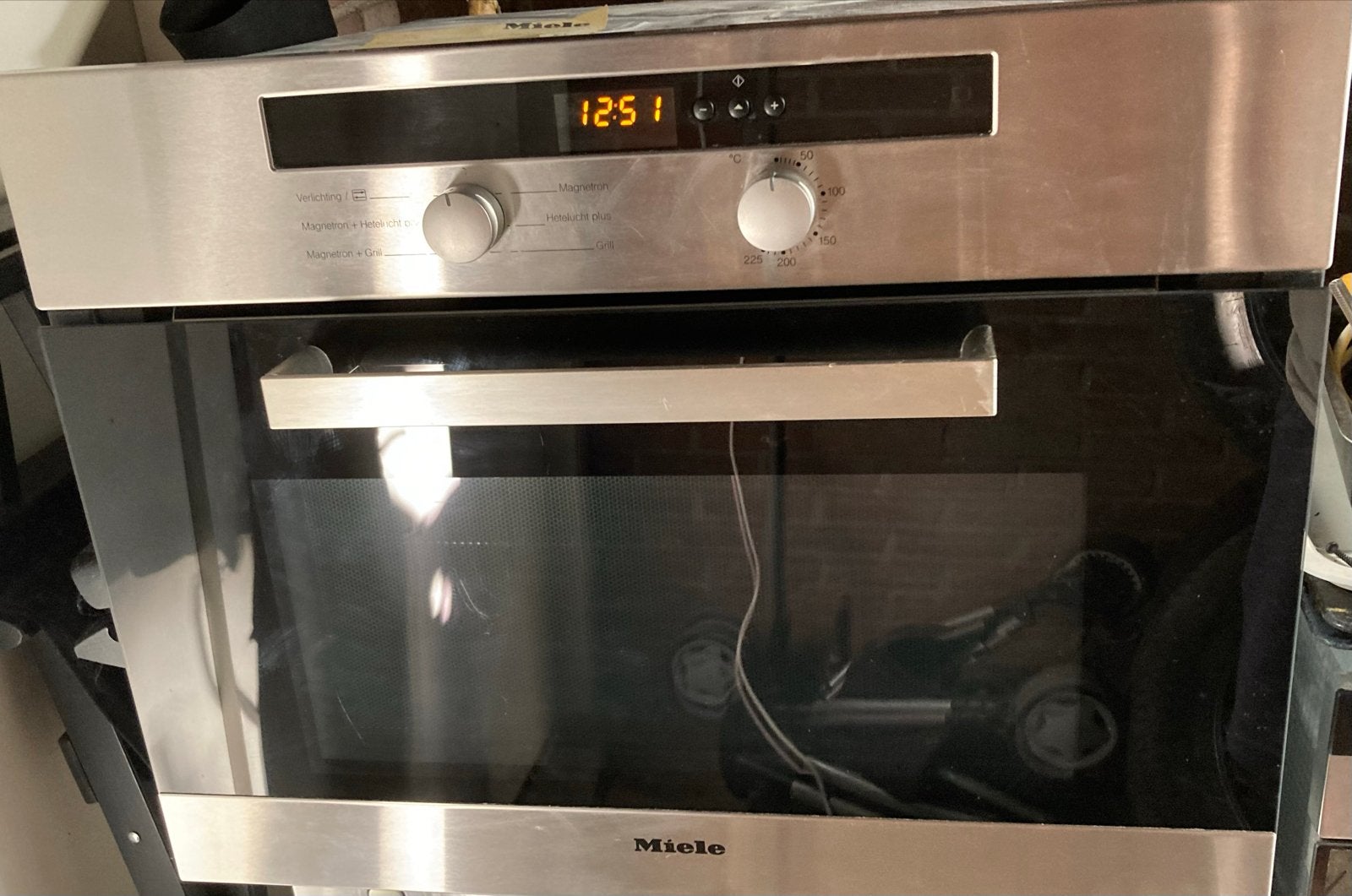 Miele H4020BM Inbouw Combi-oven met magnetron functie, Minder dan 45 cm, 60 cm of meer, Ophalen of Verzenden, Inbouw