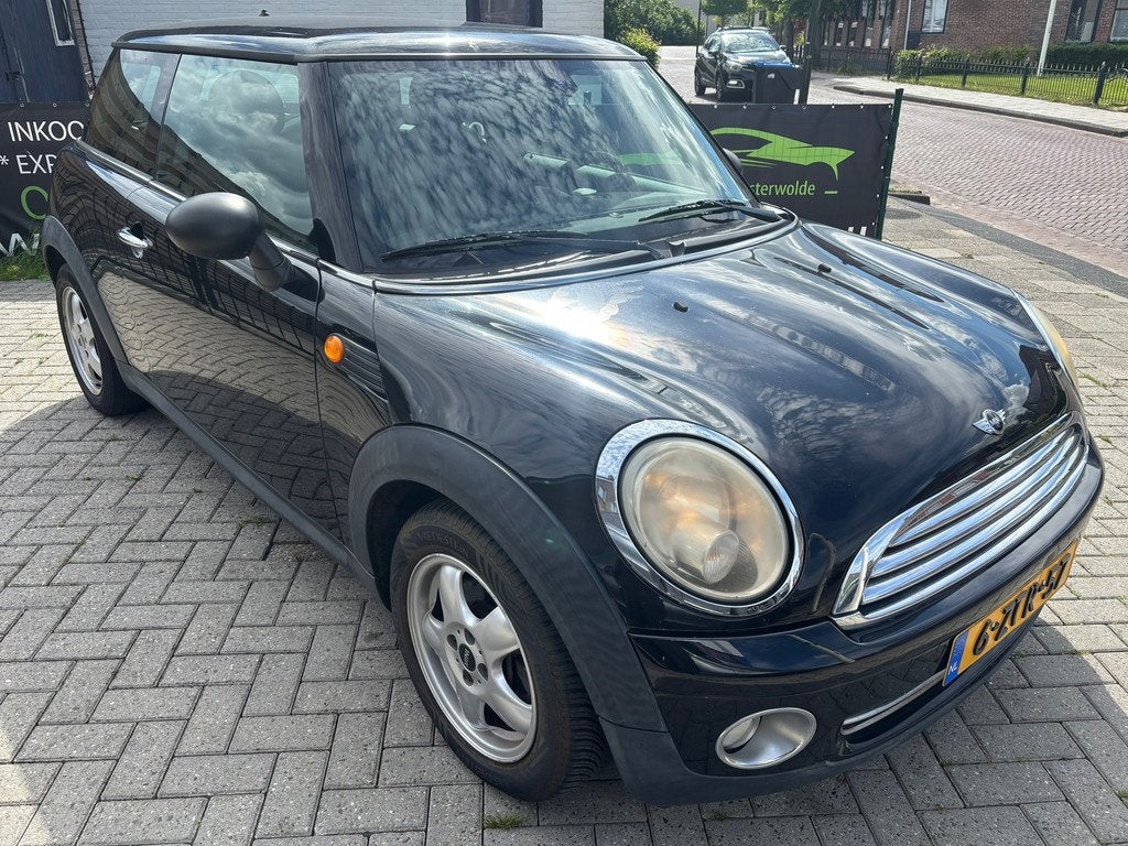 Mini 3-Deurs 1.4 One Pepper | airco | nieuwe apk bij leverin, Voorwielaandrijving, 4 cilinders, 4 stoelen, Zwart