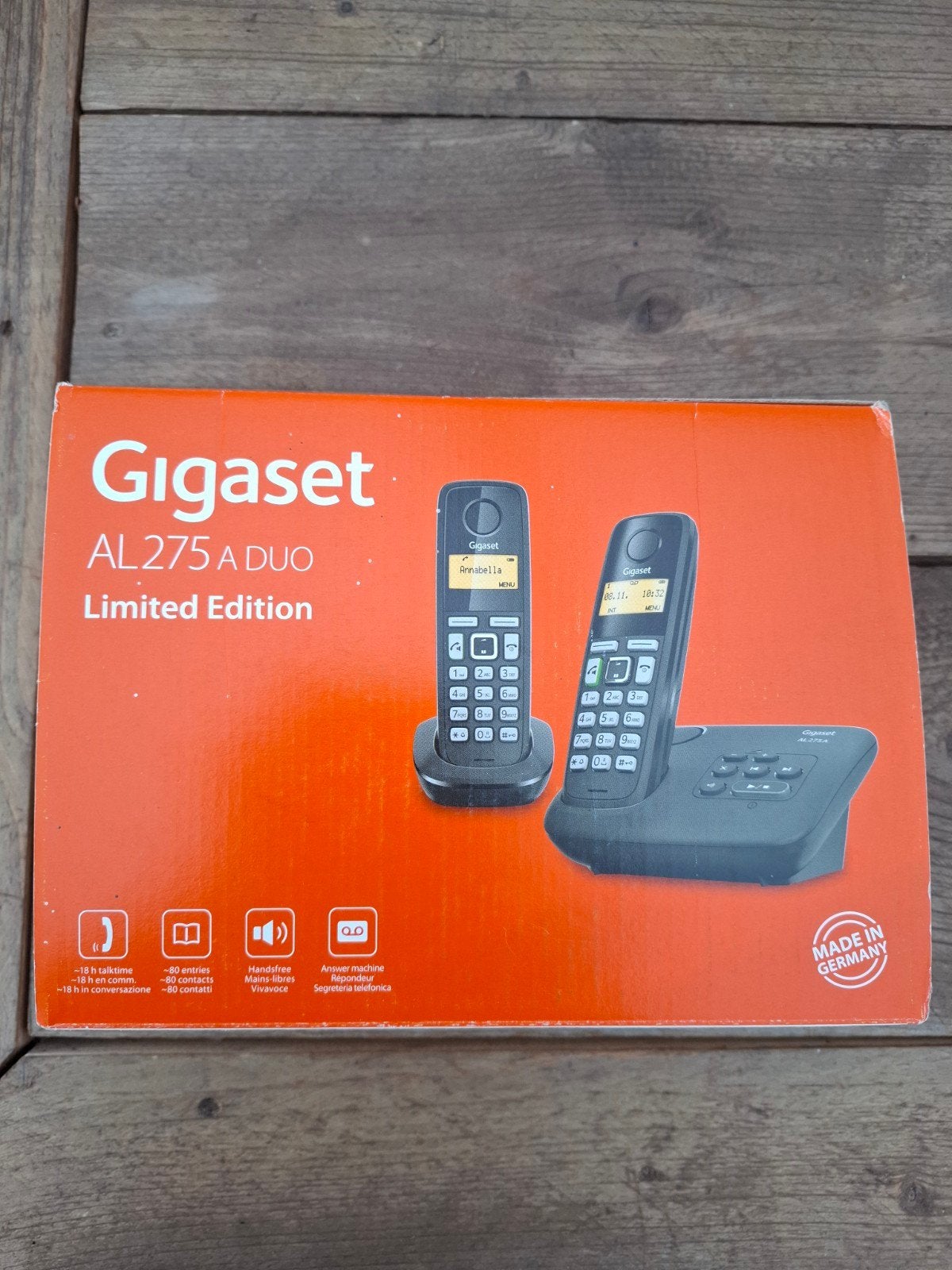 Gigaset AL275A Duo draadloze telefoons met antwoordapparaat, Ophalen of Verzenden, Gebruikt, 2 handsets