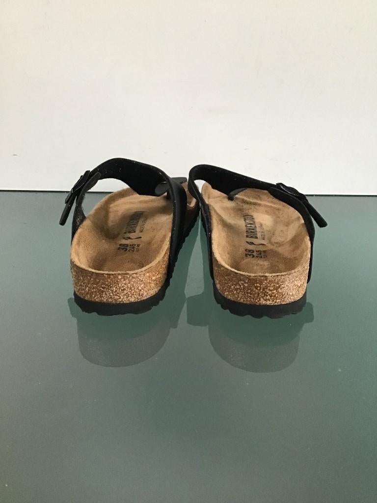 Birkenstock Gizeh zwart 38 | Nieuw | Gratis verzenden, Slippers, Verzenden, Zwart, Nieuw