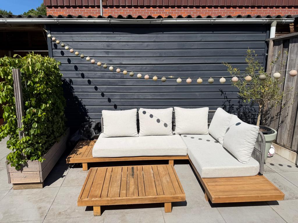 Loungeset Nous Garden Berlanga, Ophalen, 5 zitplaatsen, Gebruikt, Loungeset