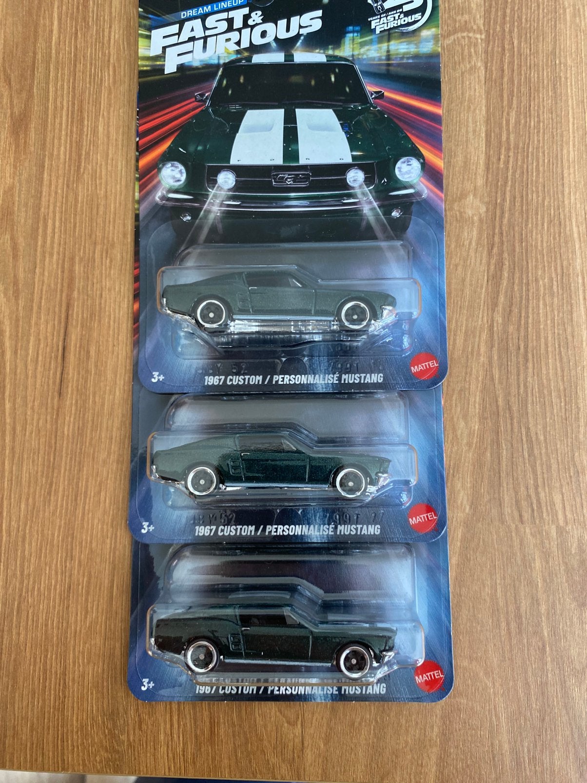 Hot wheels 67 custom mustang, Mattel, Mattel, Ophalen of Verzenden, Zo goed als nieuw