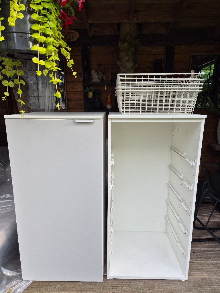 Kledingkasten Ikea Skatval, Huis en Inrichting, Ophalen, Overige materialen, Gebruikt, 100 tot 150 cm