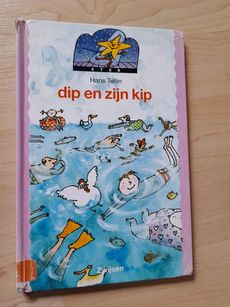 DIP EN ZIJN KIP Hans Telling STER Boek, Boeken, Ophalen of Verzenden, Gelezen, Fictie algemeen