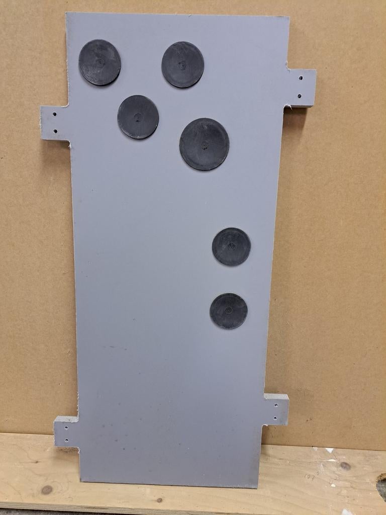 Meterkastplaat 78,5x33cm - Stevige montageplaat, Ophalen of Verzenden, Nieuw, Overige materialen, Minder dan 20 mm