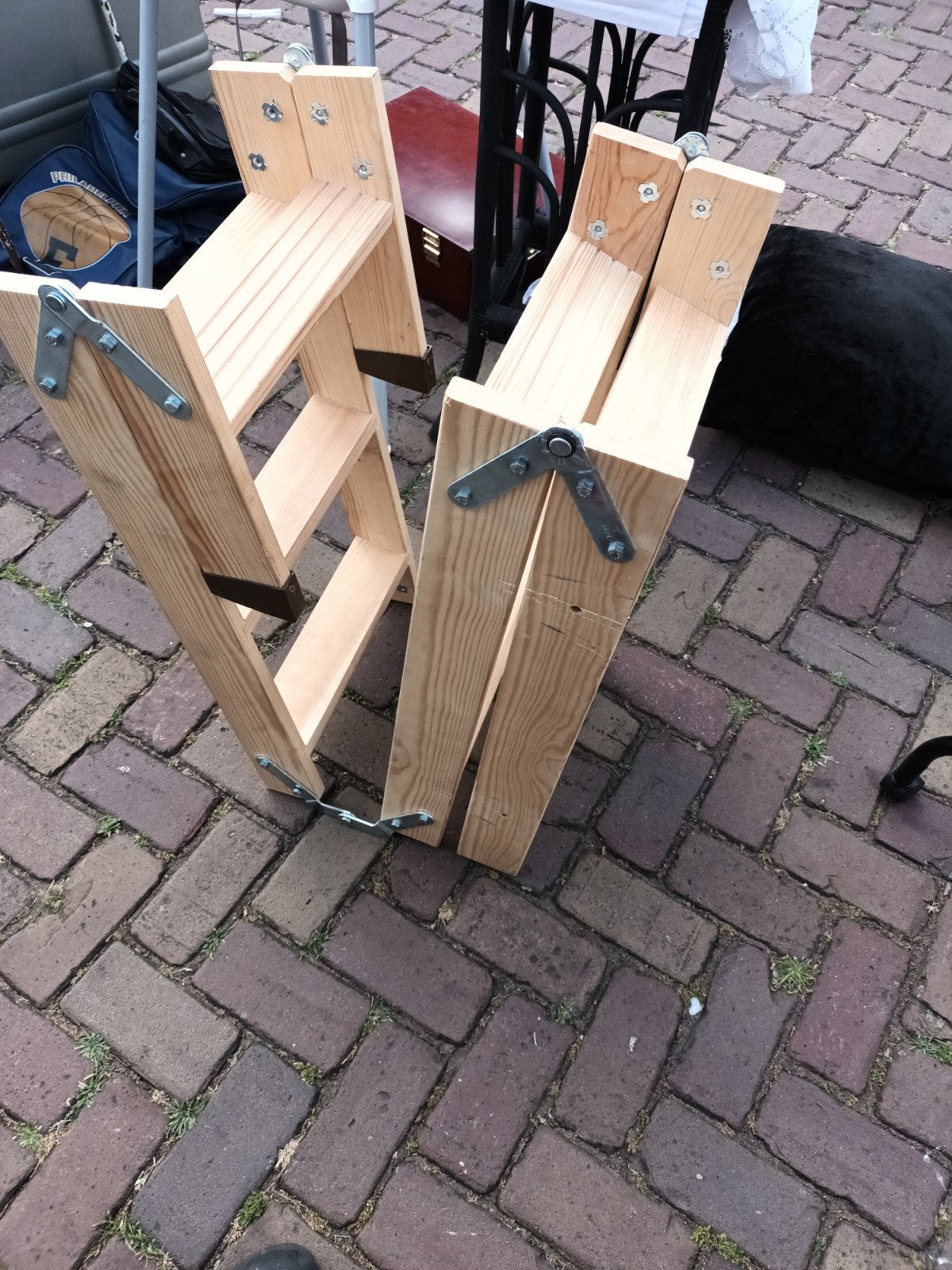 Vlizo trap in nieuwstaat, Ophalen, Trap, Nieuw, Opvouwbaar of Inschuifbaar